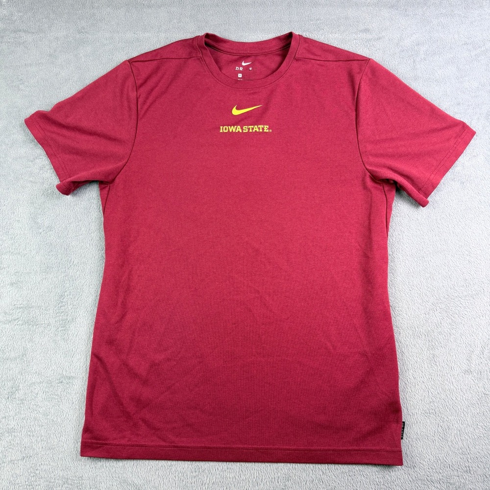 Nike Iowa State Cyclones Dri-FIT On-Field Shirt Mens Medium Red AR6595-613
